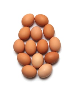 Large egg made from eggs