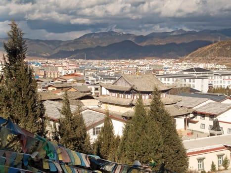 Shangri-La,a city under Tibetan influence in Yunnan,China