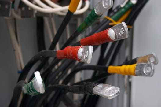 High voltage - clips and wires