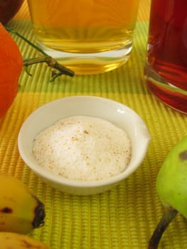 Probiotics and prebiotics in juice