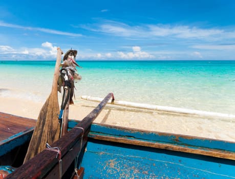 catch of the day on a traditional fishing boat in the Philippines
