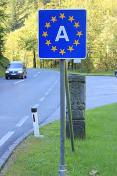 Border crossing in Europe