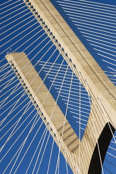 Vasco da Gama bridge is the largest in Europe over the Tagus river