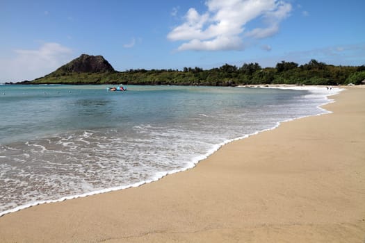 Beach and tropical sea