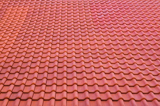 New tiled roof