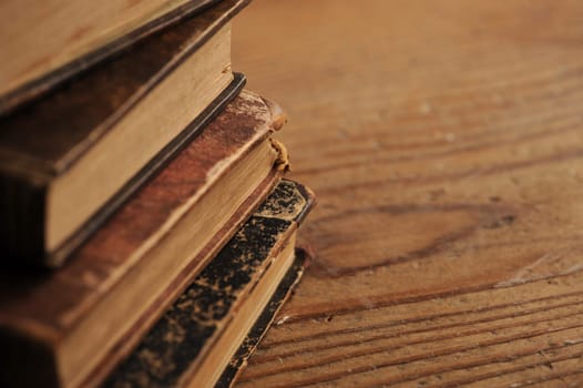 old book close up