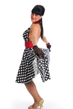Beautiful young dancer, 80&#039 s style