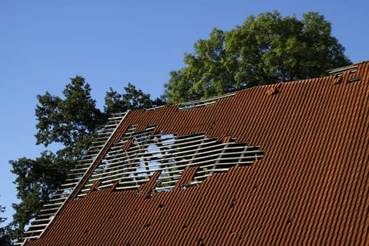 Roof damage