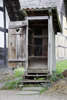 Historic toilet buildings (outhouse)