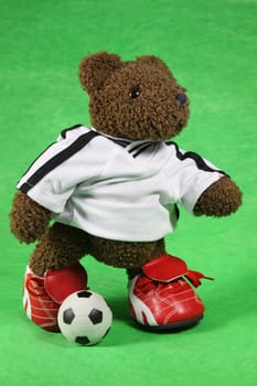 Football teddy bear
