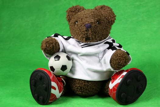 Football teddy bear