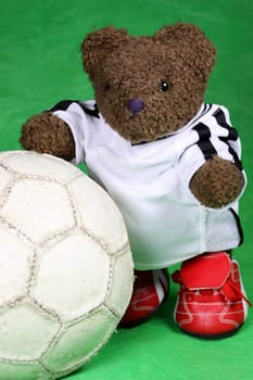 Football teddy bear