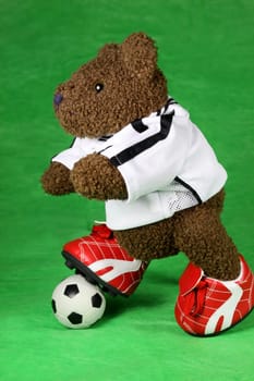 Football teddy bear
