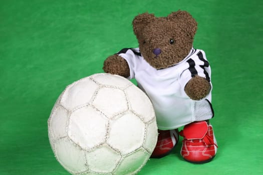 Football teddy bear