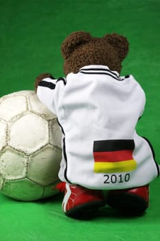 Football teddy bear