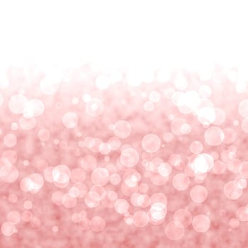 Bokeh Vibrant Red Or Pink Background With Blurry Light