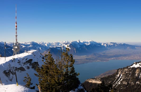 Niederhorn with a view of Lake Thun