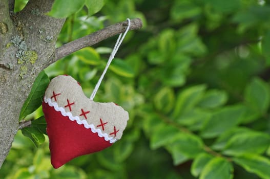 Fabric Heart
