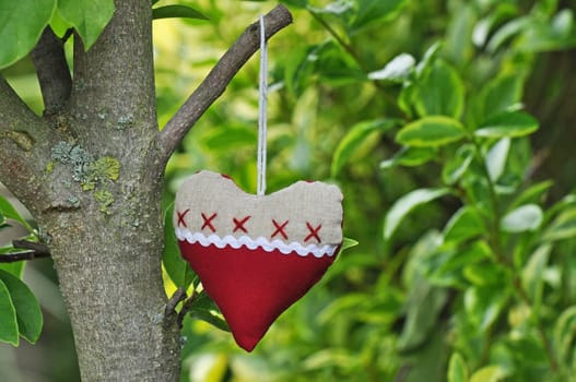 Fabric Heart