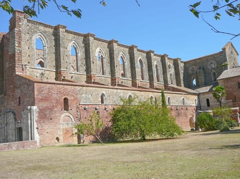 St Galgano Abbey (Abbazia di San Galgano), Tuscany, Italy