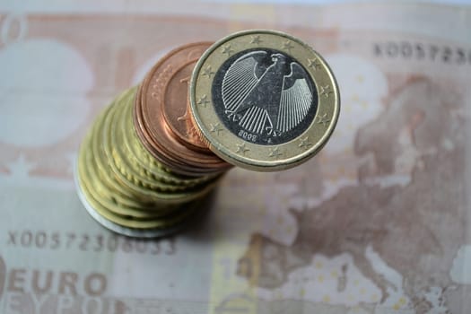 Euro fluctuates and fluctuates