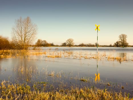 Flooding on the Elbe