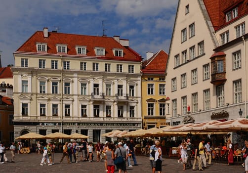 Marketplace in Tallinn,Estonia