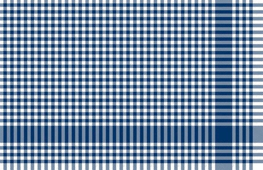 Check Tablecloth Pattern BLUE