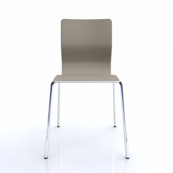 Visitor Chair - Grey Silver