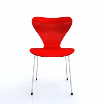 The Red Designer Chair