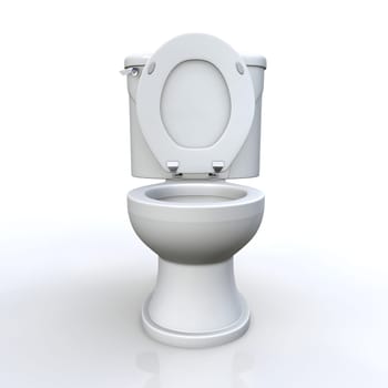 3D WC open frontal