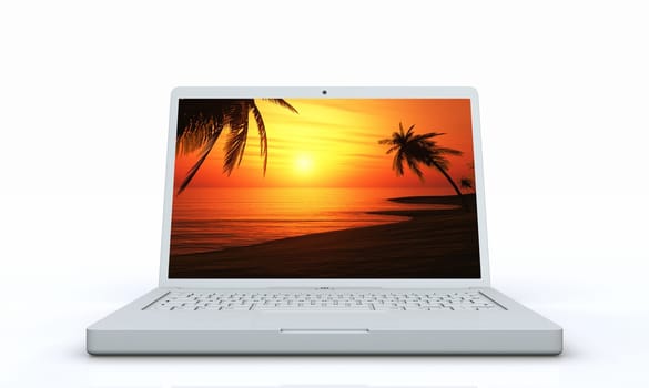 Notebook Concept - Chillout Beach