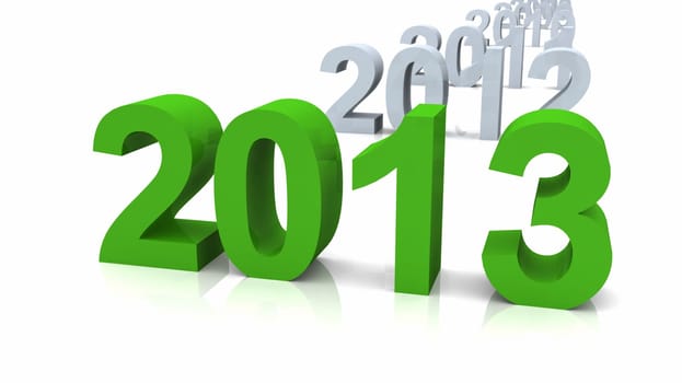 3D 2013 Chronology grey green