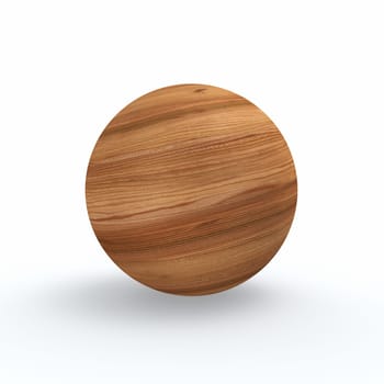 Wooden ball - Elm Elm Rüster