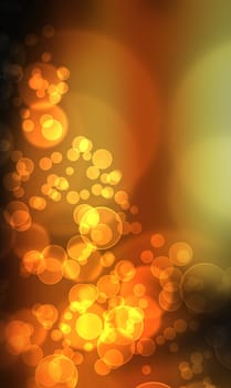 Abstract Air Bubbles Background
