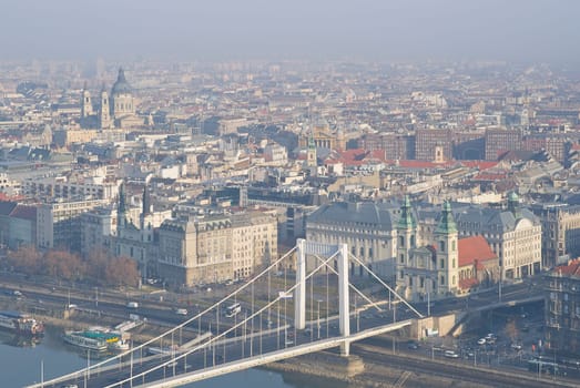 View of Budapest in Hungary