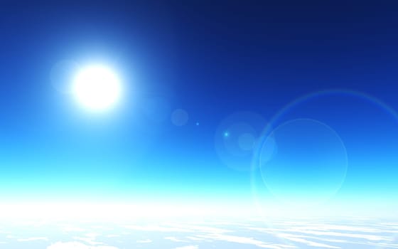 View of the stratosphere