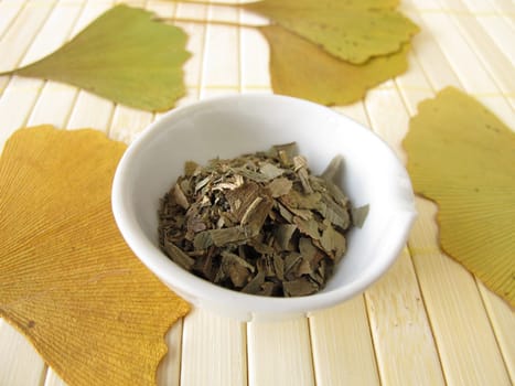 Ginkgo leaves,Ginkgo bilobae folium