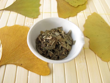 Ginkgo leaves,Ginkgo bilobae folium