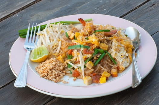 Thai noodle fried