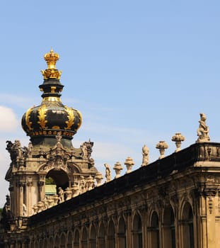 Zwinger in Dresden Kronentor