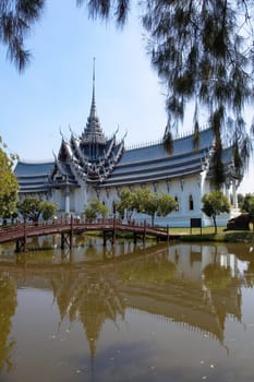 Historical places. Old Buddhism temples in Thailand