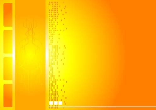 Bright technical background