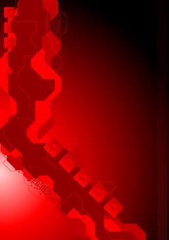 Abstract technical background