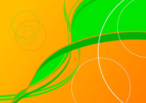 Bright abstract background for your design