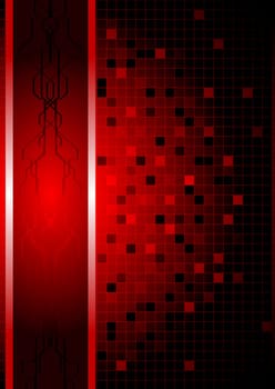 Dark technical background for your design