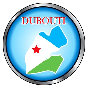 Vector Illustration for the country of Dubouti Round Button.