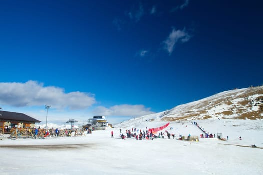 ski slopes