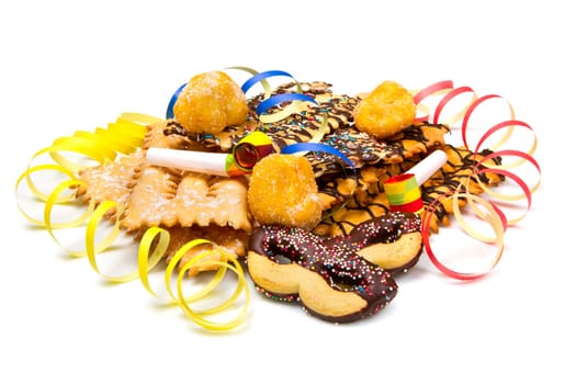 different carnival fritters