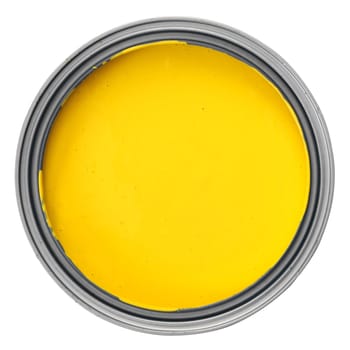 yellow paint
